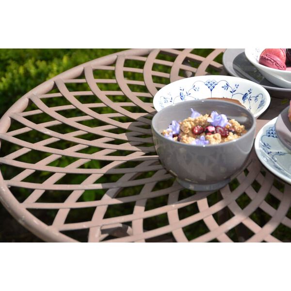 Esschert Design MF007 régi angol stílusú fém asztal