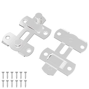 vidaXL Ajt&oacute;z&aacute;r 2 db Ez&uuml;st 70 x 8 mm Ac&eacute;l
