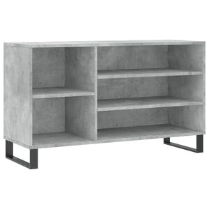 vidaXL betonsz&uuml;rke szerelt fa cipőszekr&eacute;ny 102x36x60 cm
