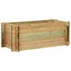 vidaXL Kertemelt Z&ouml;lds&eacute;g&aacute;gy Z&ouml;ld 120 x 80 x 32 cm T&ouml;m&ouml;r Fenyőfa