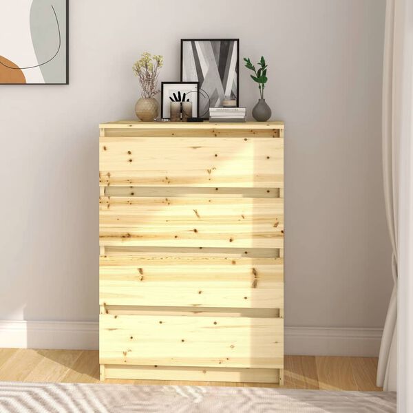 vidaXL t&ouml;m&ouml;r fenyőfa kisszekr&eacute;ny 60 x 36 x 84 cm