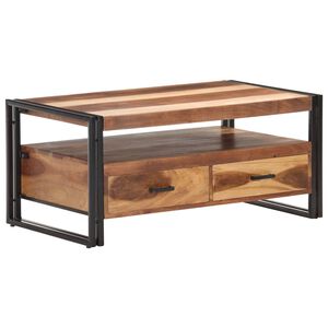 vidaXL t&ouml;m&ouml;r ak&aacute;cfa doh&aacute;nyz&oacute;asztal 100 x 55 x 45 cm