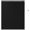 vidaXL Zsaluzia Fekete 135 x 160 cm 35 mm Massz&iacute;v Paulownia fa