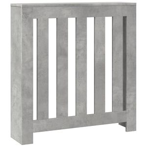 vidaXL betonsz&uuml;rke szerelt fa radi&aacute;torburkolat 78 x 20 x 82 cm