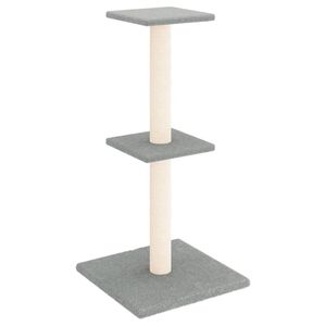 vidaXL vil&aacute;gossz&uuml;rke macskab&uacute;tor sziz&aacute;l kapar&oacute;f&aacute;kkal 73 cm