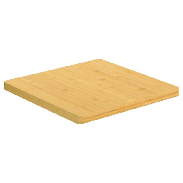 vidaXL bambusz asztallap 50 x 50 x 2,5 cm