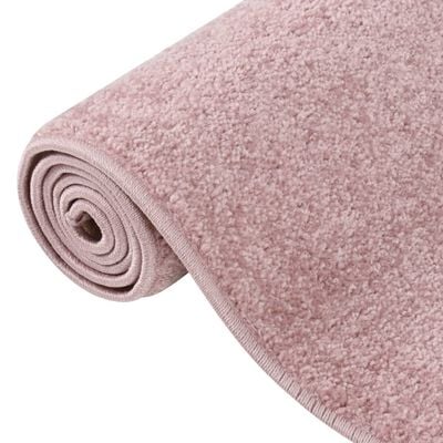 vidaXL rózsaszín rövid szálú szőnyeg 240 x 340 cm