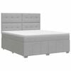 vidaXL Boxspring &aacute;gy matraccal Vil&aacute;gossz&uuml;rke 140 x 190 cm Sz&ouml;vet