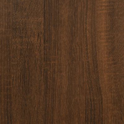 vidaXL 4 db barna tölgy színű szerelt fa fali polc 80 x 20 x 1,5 cm