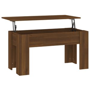 vidaXL barna t&ouml;lgysz&iacute;nű szerelt fa doh&aacute;nyz&oacute;asztal 101x49x52 cm
