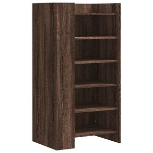 vidaXL barna t&ouml;lgy sz&iacute;nű szerelt fa cipőszekr&eacute;ny 52 x 37,5 x 100 cm