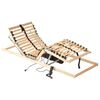 vidaXL L&eacute;calap Barna 90 x 190 cm T&ouml;m&ouml;r b&uuml;kkfa