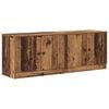 vidaXL &Aacute;gyat tart&oacute; szekr&eacute;ny 2 pcs Antik Fa 66 x 35 x 48 cm Szerelt Fa