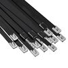 vidaXL K&aacute;bel k&ouml;t&eacute;l 50 db 7,9 x 350 mm Fekete