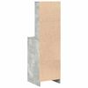 vidaXL Magasfi&uacute; Beton sz&uuml;rke 40 x 41 x 135 cm Szerelt Fa