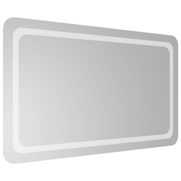 vidaXL LED-es f&uuml;rdőszobat&uuml;k&ouml;r 60x100 cm