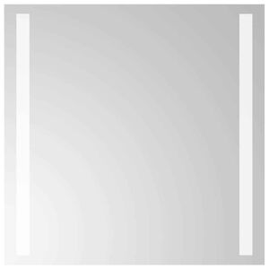 vidaXL LED-es f&uuml;rdőszobat&uuml;k&ouml;r 40x40 cm