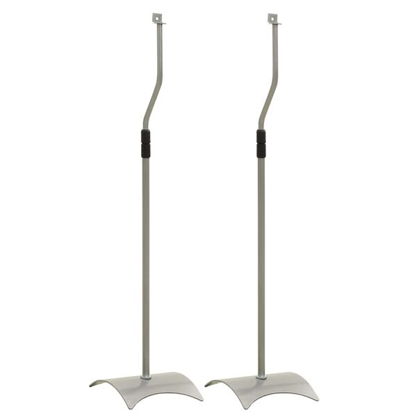 2 darab ezüstszínű univerzális hangszóró állvány