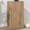 vidaXL kézműves tölgy színű szerelt fa cipősszekrény 32 x 35 x 70 cm