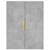 vidaXL betonszürke szerelt fa magasszekrény 69,5 x 34 x 180 cm