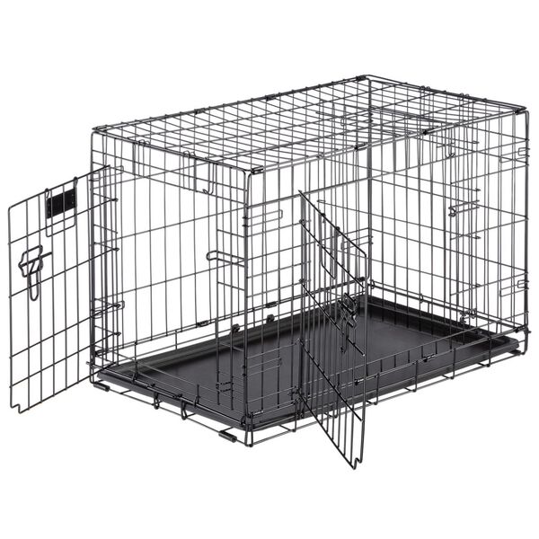 Ferplast Dog-Inn 75 sz&uuml;rke kutyaketrec 77,4 x 48,5 x 54,6 cm