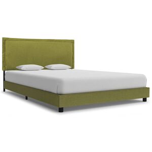 vidaXL z&ouml;ld sz&ouml;vet &aacute;gykeret matrac n&eacute;lk&uuml;l 135x190 cm