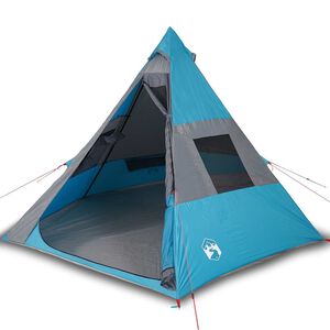 vidaXL 7 szem&eacute;lyes k&eacute;k v&iacute;z&aacute;ll&oacute; tipi kempings&aacute;tor