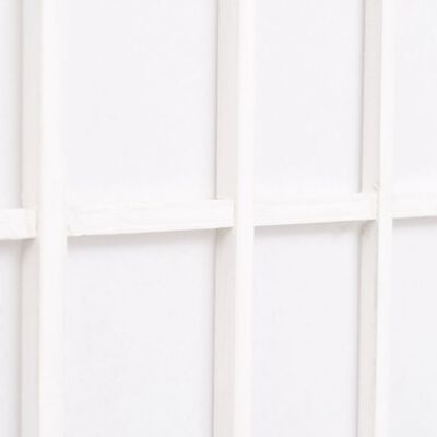 vidaXL 6 paneles, fehér, japán stílusú paraván 160 x 170 cm