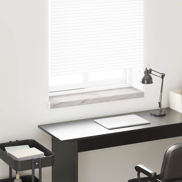 vidaXL Ablakp&aacute;rk&aacute;ny M&aacute;rv&aacute;ny sz&ouml;veg -enure 60 x 25 x 4,5 cm PVC