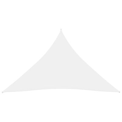 vidaXL fehér háromszögű oxford-szövet napvitorla 3 x 3 x 3 m