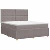 vidaXL Boxspring &aacute;gy matraccal T&oacute;psz&iacute;nű 180 x 200 cm Sz&ouml;vet