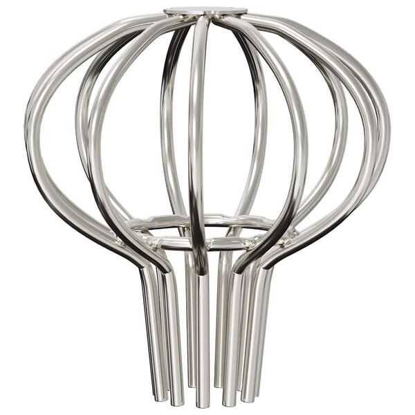 vidaXL Cseppentő Lev&eacute;lv&eacute;dő 2 pcs Ez&uuml;st 50 mm Rozsdamentes ac&eacute;l