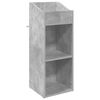 vidaXL Hanglemez szekr&eacute;ny Betonsz&uuml;rke 36 x 36 x 95,5 cm Szerelt Fa