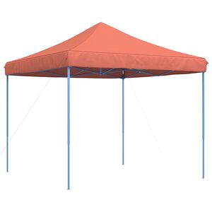 vidaXL terrakotta &ouml;sszecsukhat&oacute; felugr&oacute; rendezv&eacute;nys&aacute;tor 292x292x315 cm