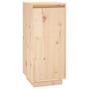 vidaXL t&ouml;m&ouml;r fenyőfa cipőszekr&eacute;ny 35 x 35 x 80 cm