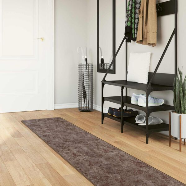 vidaXL Szőnyeg fut&oacute; MARSA Sz&uuml;rke 400 x 50 cm Poli&eacute;szter &eacute;s PVC