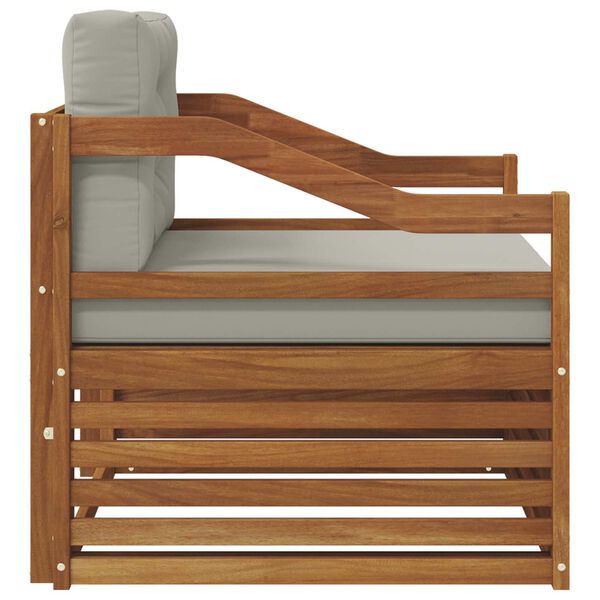 vidaXL K&uuml;lt&eacute;ri kanap&eacute; szett T&ouml;m&ouml;r Ak&aacute;cfa Term&eacute;szetes