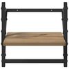 vidaXL Fali polc k&eacute;szlet 6 pcs Artisan t&ouml;lgy 100 x 25 x 30 cm Faanyag