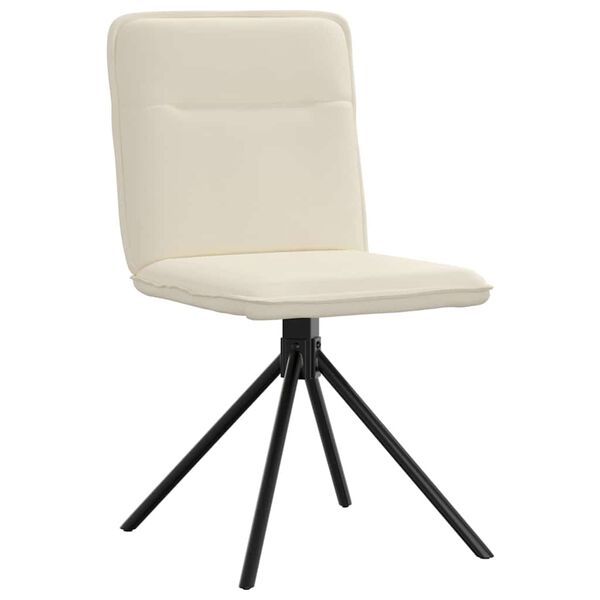 vidaXL 2 db vászon étkezőszék