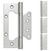 vidaXL Zsan&eacute;r 4 db 130 x 78 x 13 mm Ez&uuml;st Ac&eacute;l