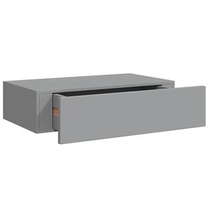 vidaXL sz&uuml;rke falra szerelhető fi&oacute;kos polc 40 x 23,5 x 10 cm