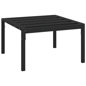 vidaXL fekete ac&eacute;l kerti doh&aacute;nyz&oacute;asztal 60 x 60 x 35 cm