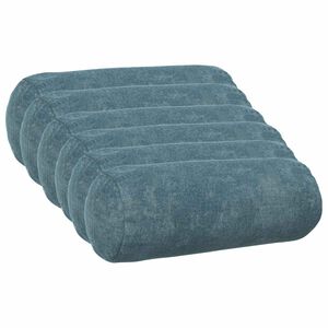 vidaXL P&aacute;rna huzat 6 db HEERLEN K&eacute;k &Oslash; 15 x 40 cm Chenille Sz&ouml;vet