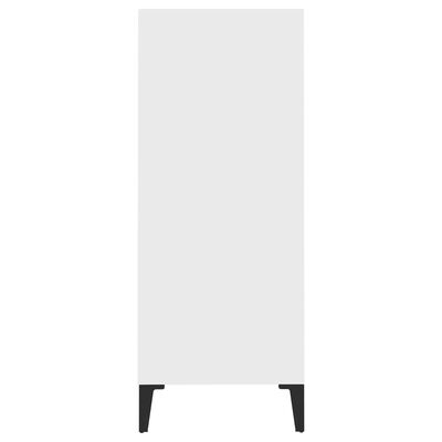 vidaXL fehér forgácslap tálalószekrény 57 x 35 x 90 cm