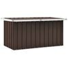 vidaXL barna kerti t&aacute;rol&oacute;l&aacute;da 129 x 67 x 65 cm