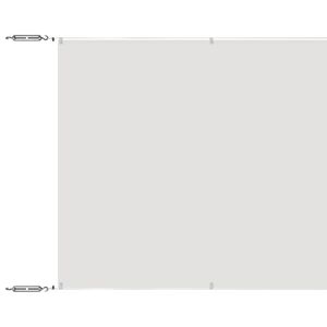 vidaXL feh&eacute;r oxford-sz&ouml;vet f&uuml;ggőleges napellenző 140 x 1200 cm