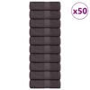 vidaXL 50 db antracit sz&iacute;nű FROGN mosd&oacute;t&ouml;rlő 30 x 30 cm 360 g/m&sup2;