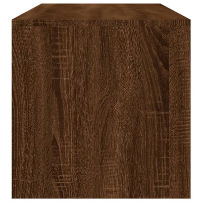 vidaXL barna tölgyszínű szerelt fa dohányzóasztal 100 x 40 x 40 cm