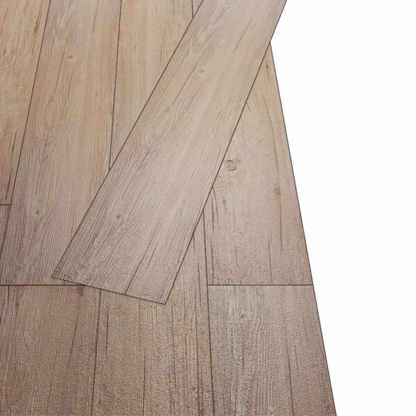 vidaXL Padl&oacute;deszk&aacute;k 18 pcs B&uuml;kkbarna 2,51 m&sup2; PVC