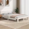 vidaXL King Size feh&eacute;r t&ouml;m&ouml;r fa &aacute;gykeret 150 x 200 cm